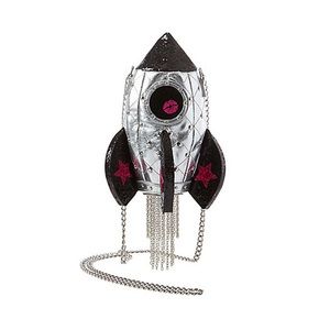 Betsey Johnson Rocket Ship Purse NWT